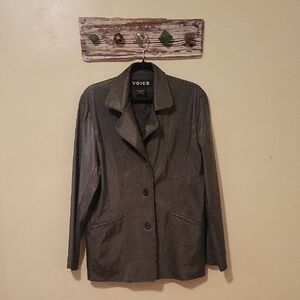 Women's Gray Jacket Size L